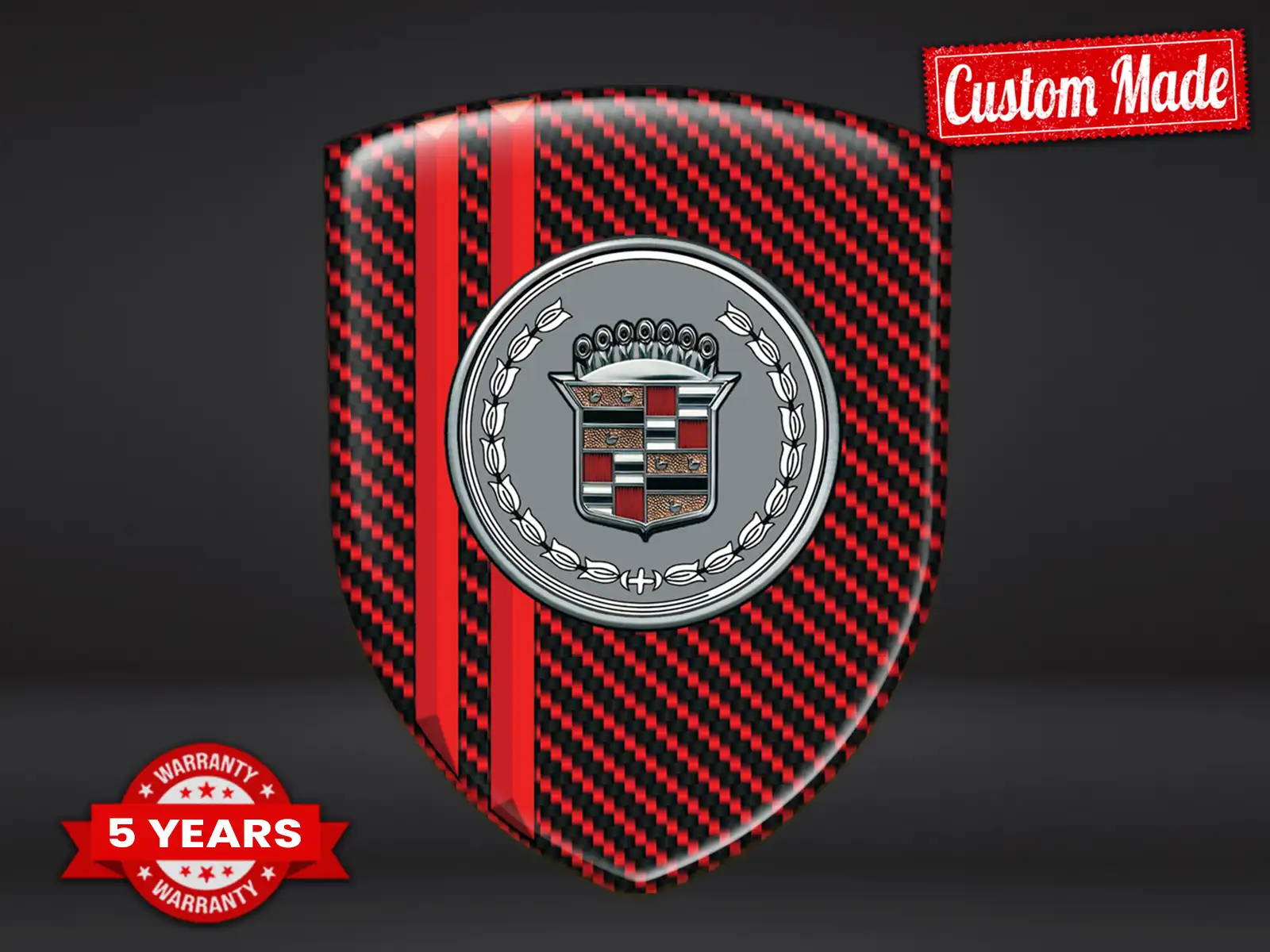 Cadillac Custom Auto Plaketten Stil Max Modern Langlebig Pro